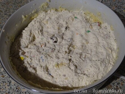 Приготовление рецепта Печенье с драже m&amp;m шаг 7