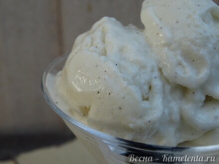 Приготовление рецепта Ванильное мороженое шаг 6
