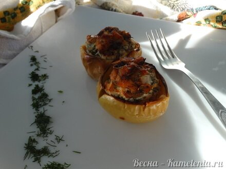 Приготовление рецепта Фаршированные яблоки шаг 6