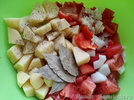 Приготовление рецепта Мясо с овощами в мультиварке шаг 2