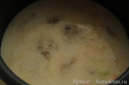 Приготовление рецепта Ленивые голубцы в сметанном соусе шаг 6