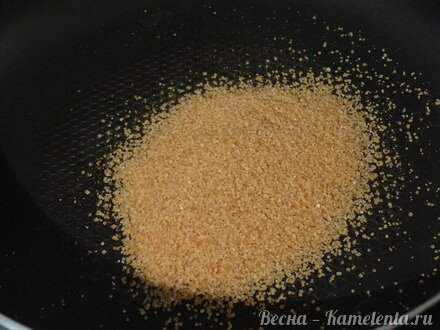 Приготовление рецепта Яблочно-грушевый пирог из запечённых мюсли шаг 8