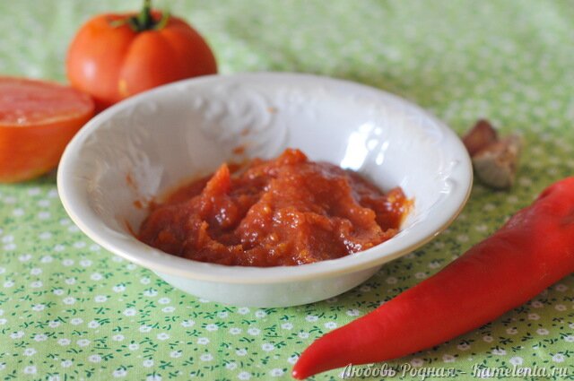 Рецепт кетчупа