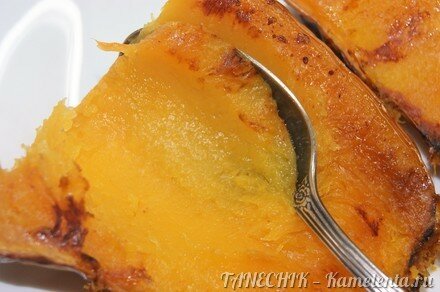 Приготовление рецепта Десерт из запеченной тыквы шаг 3