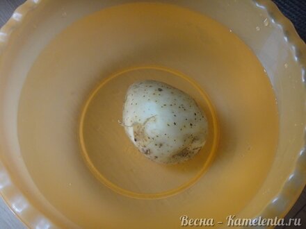 Приготовление рецепта Заснеженный картофель шаг 3