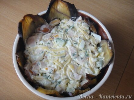 Приготовление рецепта Салат &quot;баклажанная шкатулка&quot; шаг 10