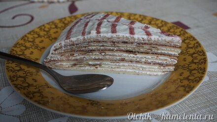 Приготовление рецепта Блинный торт шаг 8