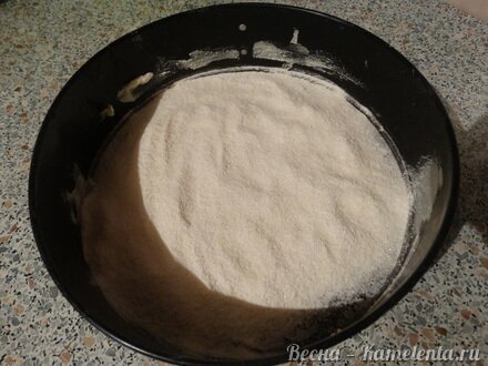 Приготовление рецепта Насыпной пирог с грушей шаг 4