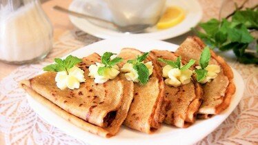 Рецепт Блины на сыворотке