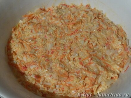 Приготовление рецепта Биточки из крабовых палочек шаг 7