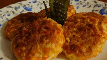 Рецепт Биточки из крабовых палочек