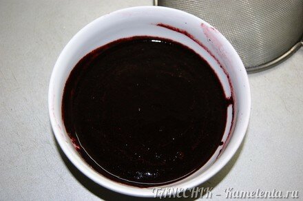 Приготовление рецепта Торт &quot;Черничный мусс на брауни&quot; шаг 6