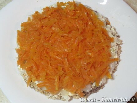 Приготовление рецепта Салат с веселыми пингвинчиками шаг 10