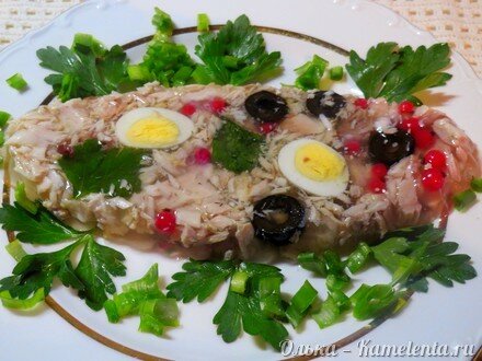 Приготовление рецепта Заливное из рыбы шаг 8