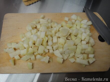 Приготовление рецепта Штрудель грушевый с творогом из слоёного теста шаг 2