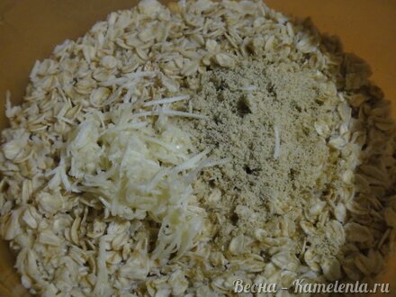 Приготовление рецепта Овсяно-грибные биточки шаг 6