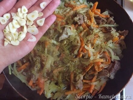 Приготовление рецепта Пряный плов с орехами шаг 6