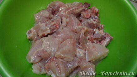 Приготовление рецепта Перловка с курицей в мультиварке шаг 2