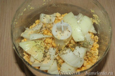 Приготовление рецепта Гороховые оладьи (постные) шаг 2