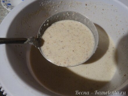 Приготовление рецепта Гречневые блины из гречки шаг 6