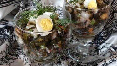 Рецепт Салат "Морская братва"