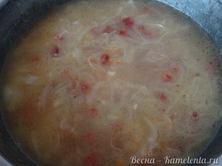 Приготовление рецепта Паста с соусом из чечевицы шаг 14