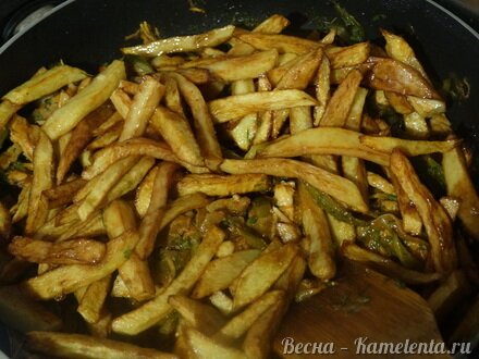 Приготовление рецепта Азу по-татарски шаг 13