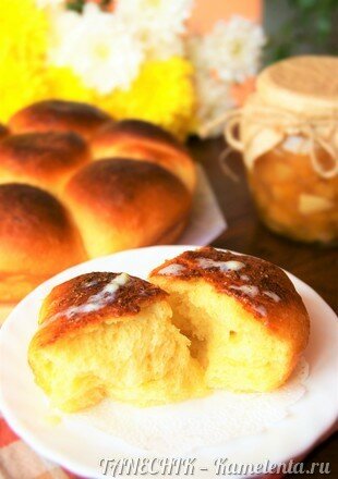 Приготовление рецепта &quot;Бухтельн&quot; (Buchteln) - австрийские булочки шаг 10