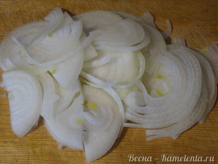 Приготовление рецепта Стручковая фасоль с яйцом шаг 3