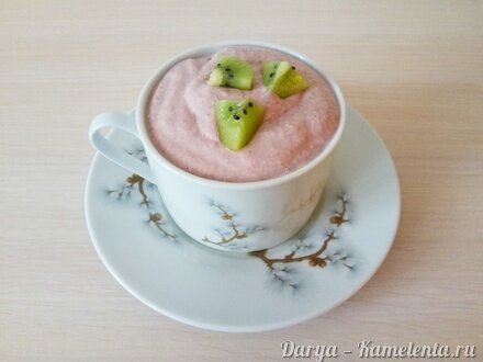 Приготовление рецепта Живой &quot;творожок&quot; из зеленой гречки шаг 11