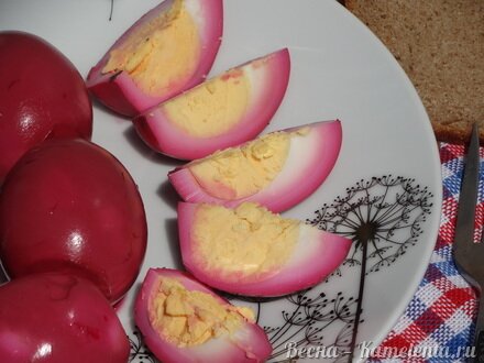 Приготовление рецепта Маринованные яйца шаг 8