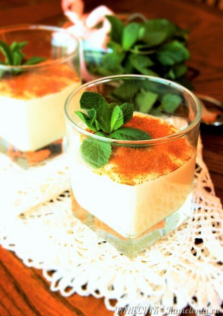 Рецепт пудинга на рисовой муке