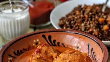 Рецепт Куриный паприкаш (Paprikás csirke)