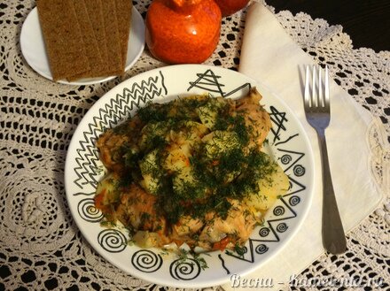 Приготовление рецепта Жаркое по-домашнему шаг 14