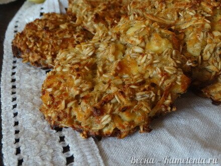 Приготовление рецепта Творожно-овсяное печенье (пп) шаг 6