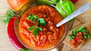 Рецепт Аджика (не острая)
