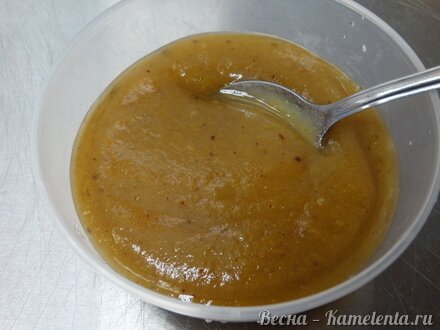 Приготовление рецепта Запечённые яблоки с джемом из пряной груши шаг 2