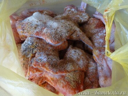 Приготовление рецепта Крылья куриные в хрустящей панировке шаг 3