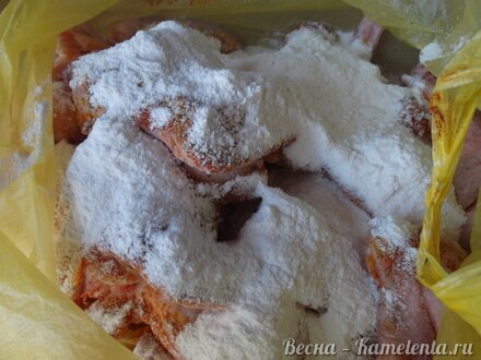 Приготовление рецепта Крылья куриные в хрустящей панировке шаг 4
