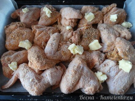 Приготовление рецепта Крылья куриные в хрустящей панировке шаг 7