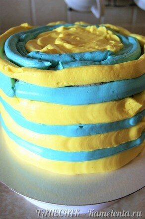 Приготовление рецепта Детский торт (оформление) шаг 5