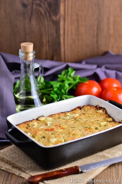 Рецепт запеканки из индейки с вялеными помидорами