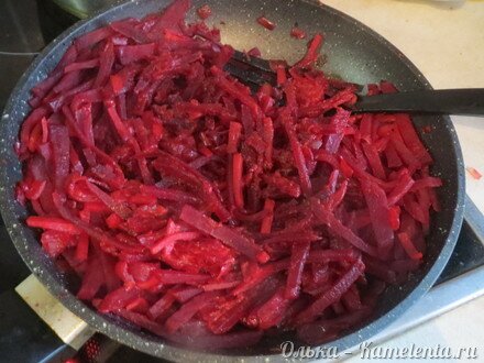 Приготовление рецепта Борщ с фасолью и черносливом шаг 6