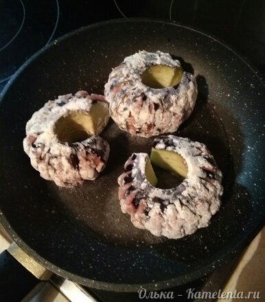 Приготовление рецепта Фаршированные баклажаны &quot;Бараньи рожки&quot; шаг 8