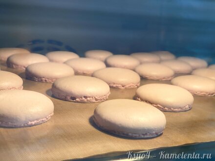 Приготовление рецепта Макарон клубничные на французской меренге шаг 5