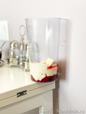 Приготовление рецепта Макарон клубничные на французской меренге шаг 8