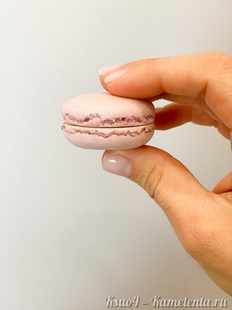 Приготовление рецепта Макарон клубничные на французской меренге шаг 10