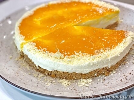 Приготовление рецепта Чизкейк манго-маракуйя без выпечки шаг 1