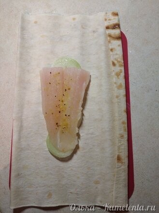 Приготовление рецепта Филе рыбы запеченное в лаваше шаг 5