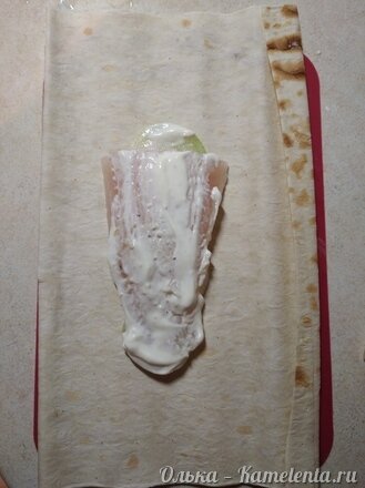 Приготовление рецепта Филе рыбы запеченное в лаваше шаг 6